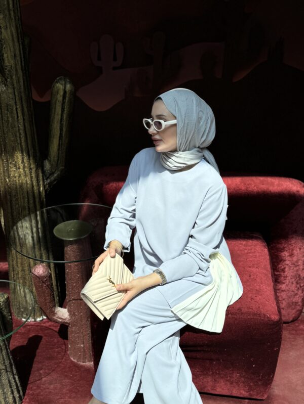 Farah Pantolonlu Takım Lila Renk