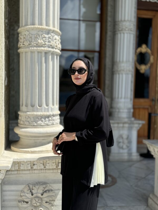 Farah Pantolonlu Takım Siyah Renk